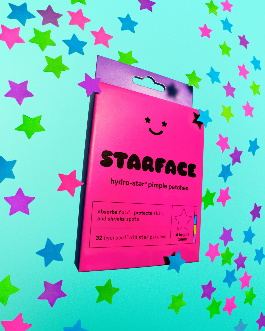 STARFACE hydro-star 4箱 Hydro-Star® Party Pack Pimple Patches | Starface World