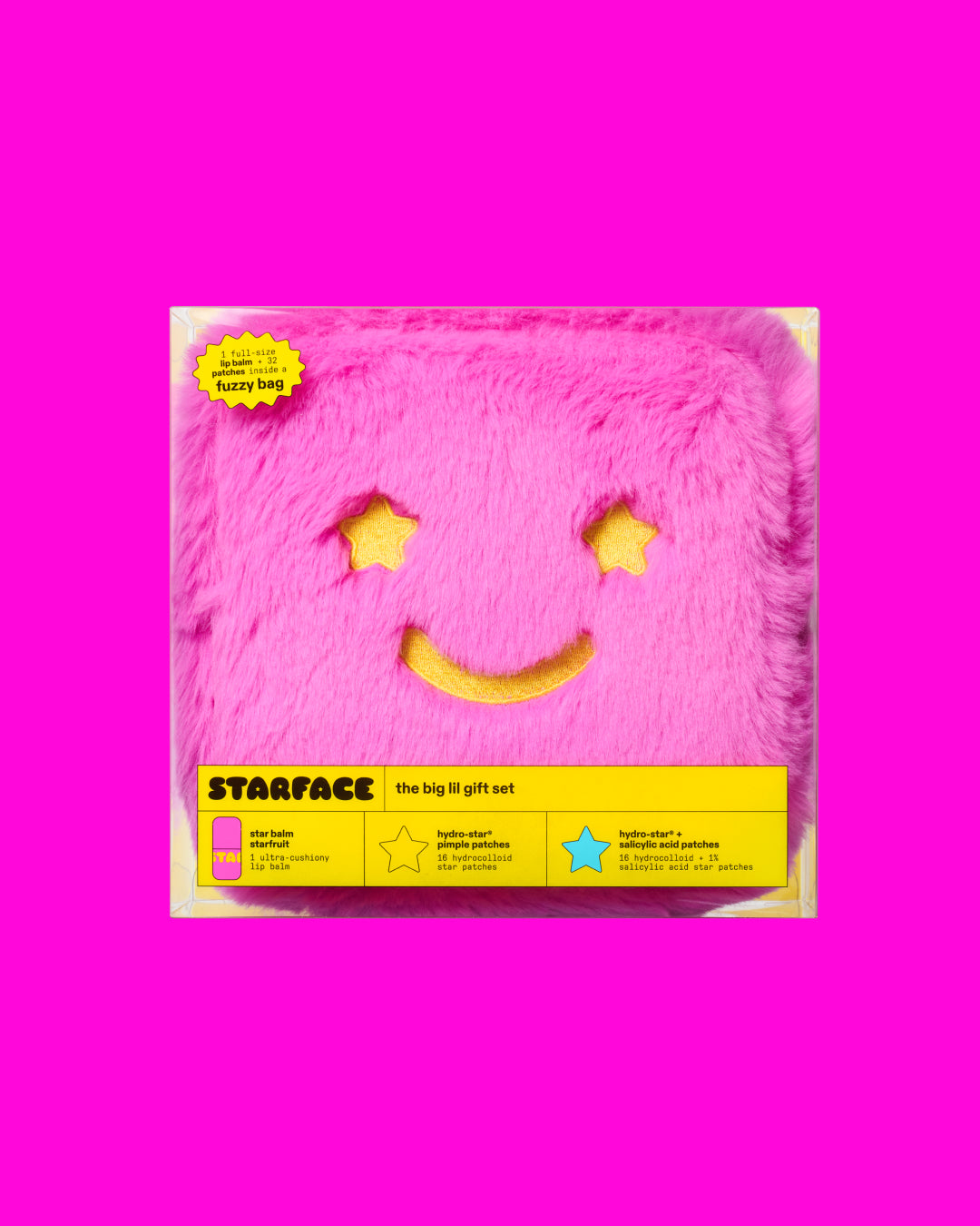 big lil pink gift set